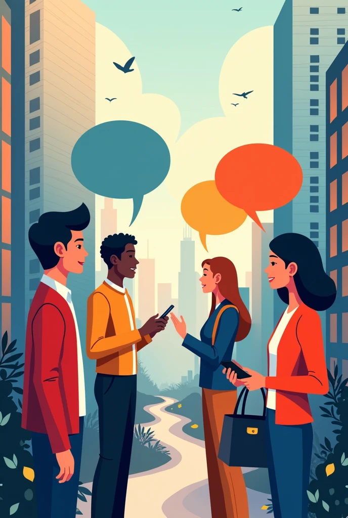 A poster slogan showing how the knowledge of communication process aids people in communicating effectively