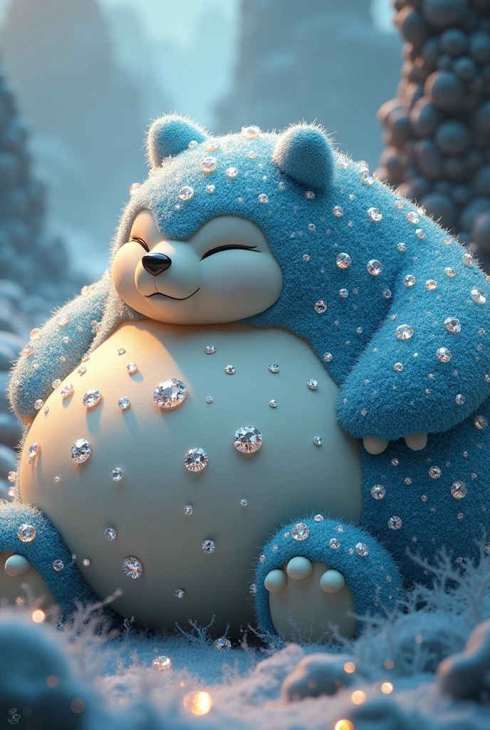 Snorlax con diamonds