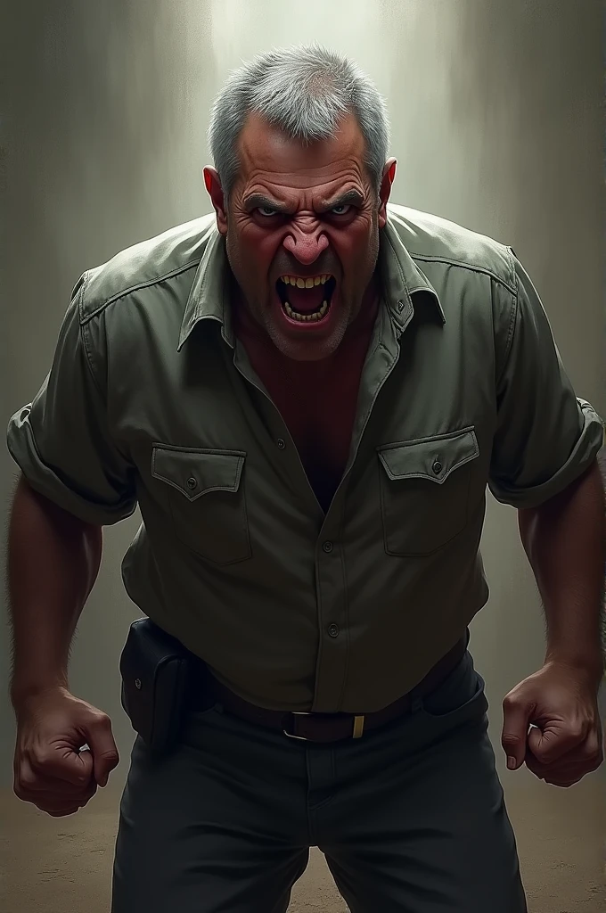 Angry man