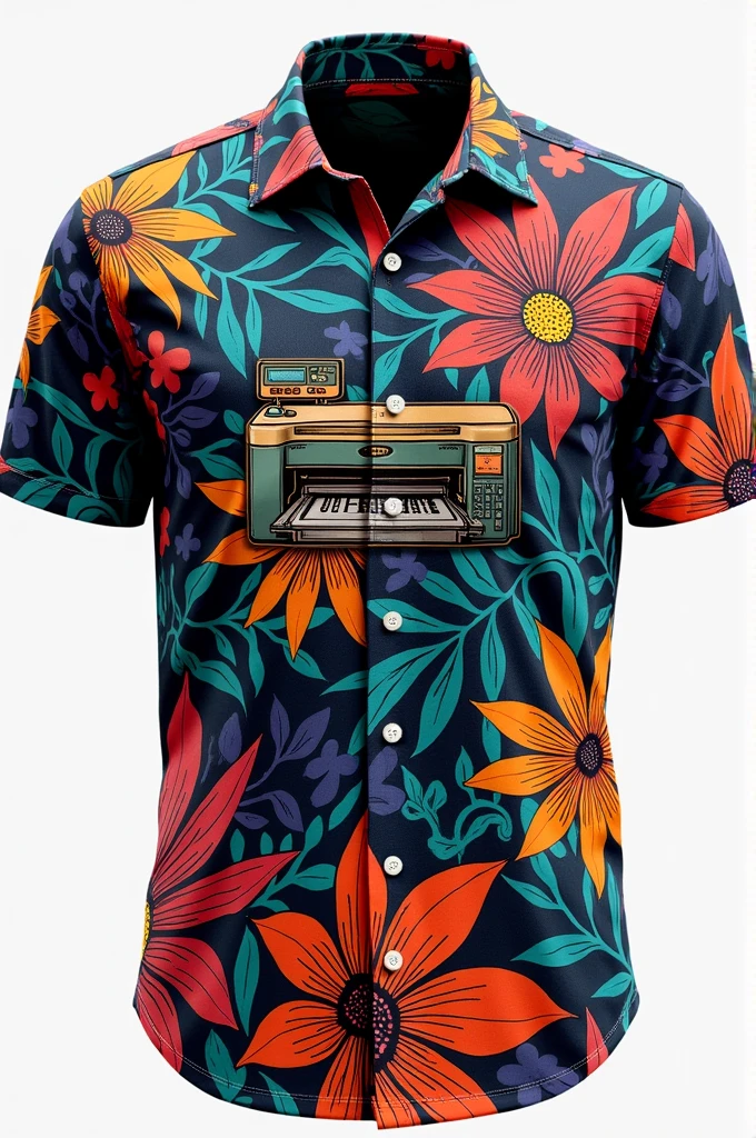 
a PAPUA NEW GUINEA Colour shirt 
With a printer ROMEO