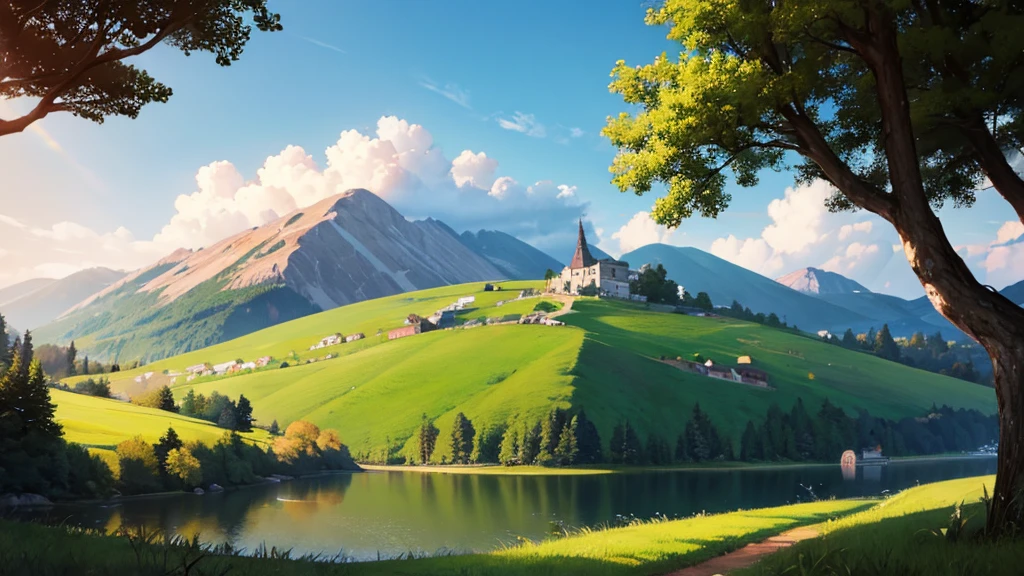 Summer landscape