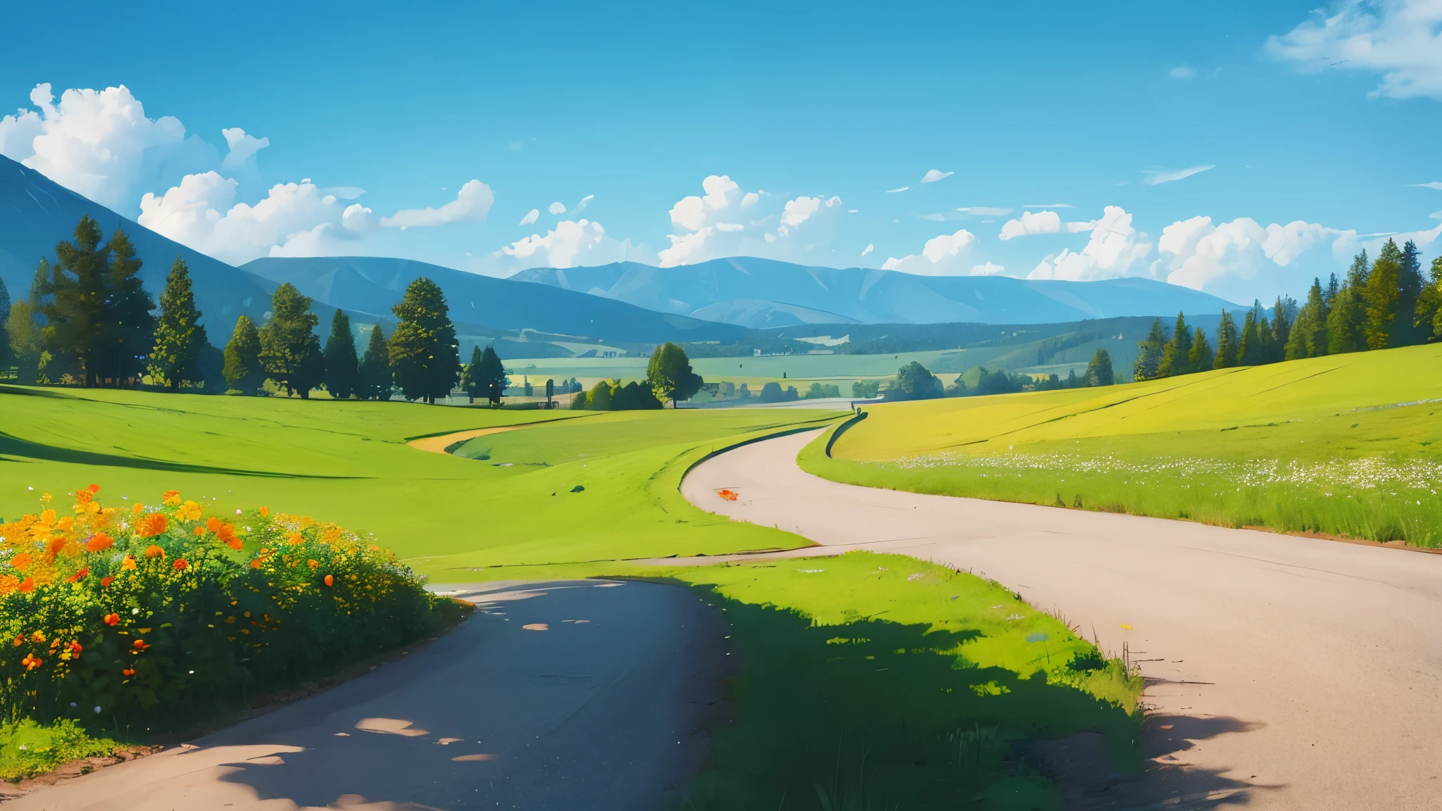 Summer landscape