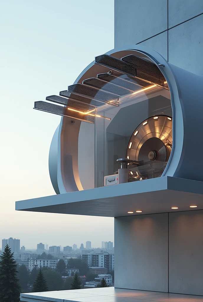 Interior and exterior solar fan