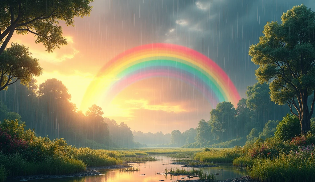 Rainbows appear, after every rain