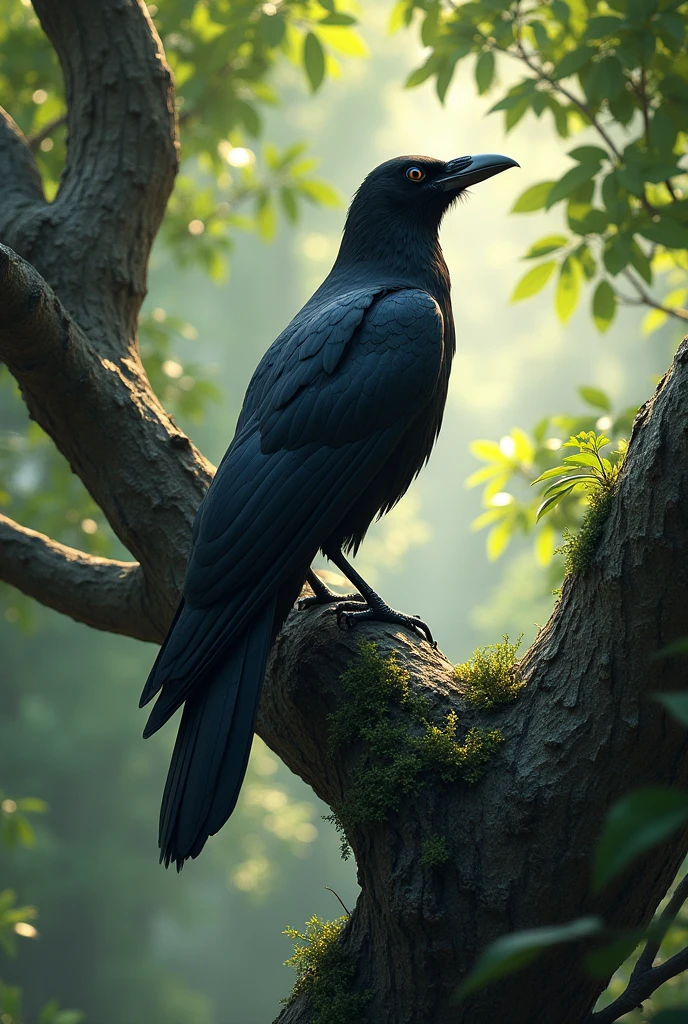 Crow sit tree