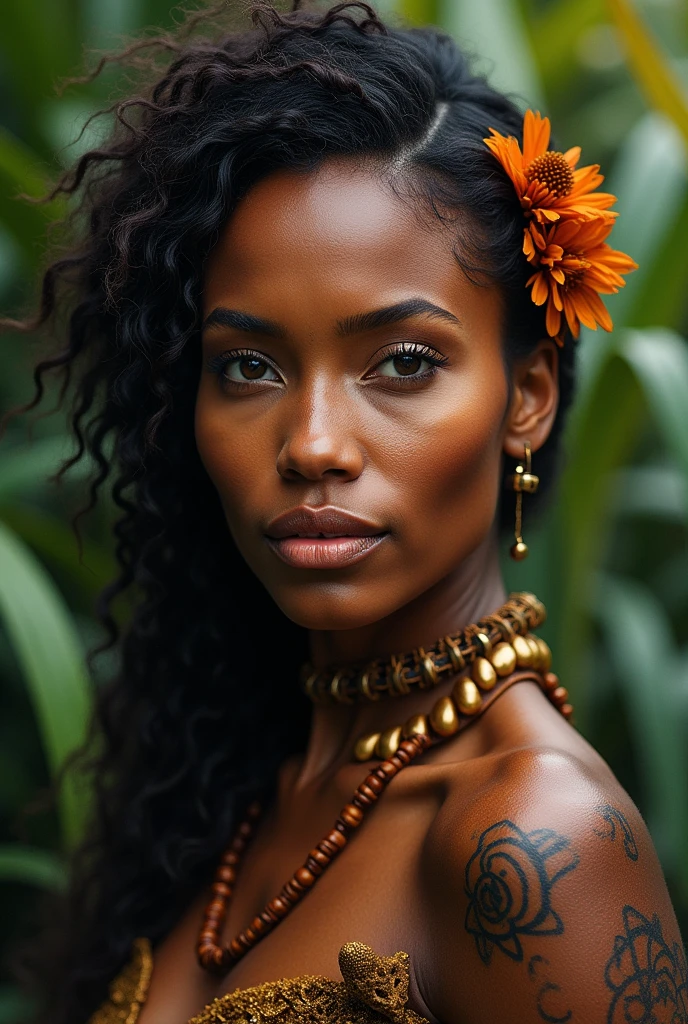 A PAPUA NEW GUINEA woman Sexse looks