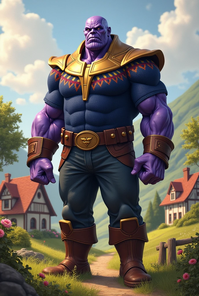Thanos in woolwurry