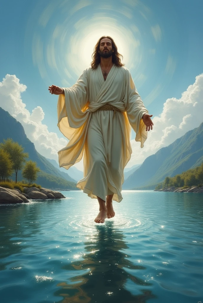 Jesus on the Sea of Galilee 
