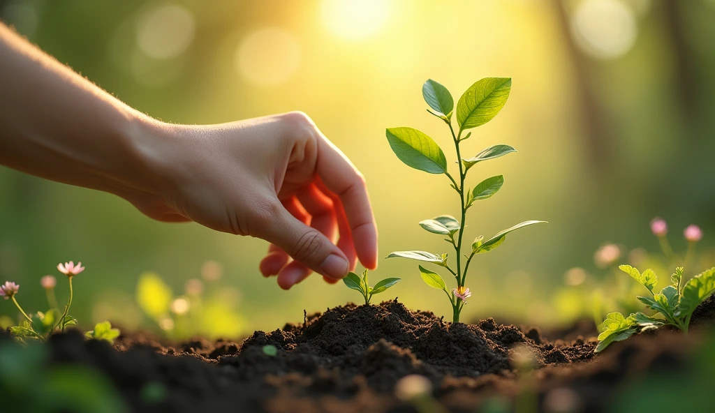Plant a seed, of kindness and care
Watch it grow, into love that's shared