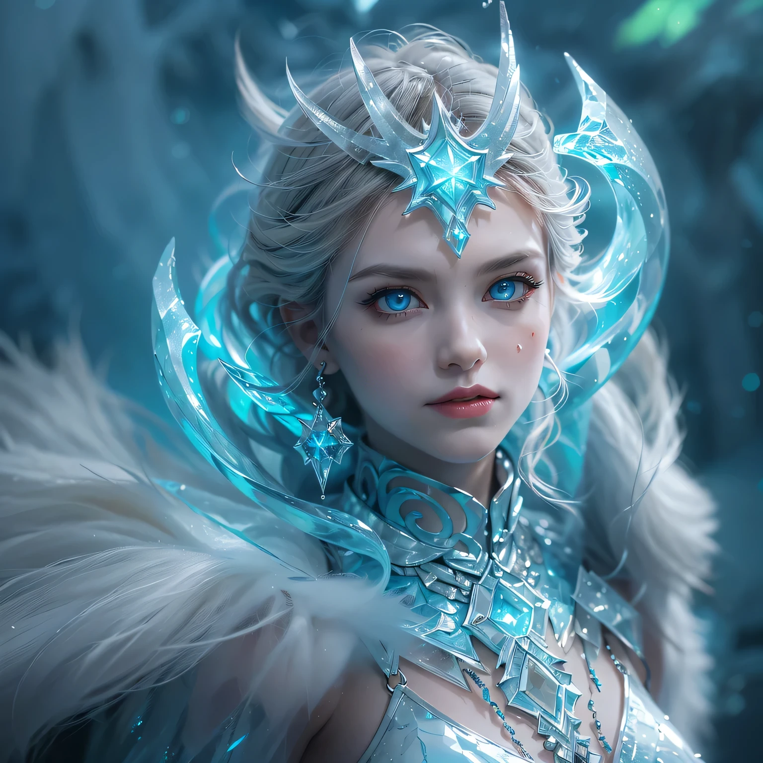 Dress chest decoration,Ice and snow themed clothing,Snow Queen Dressup,Crystal embellishments,Cover your chest