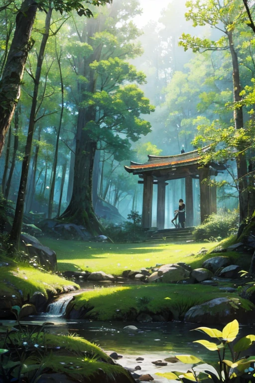Highest quality、Lush forest