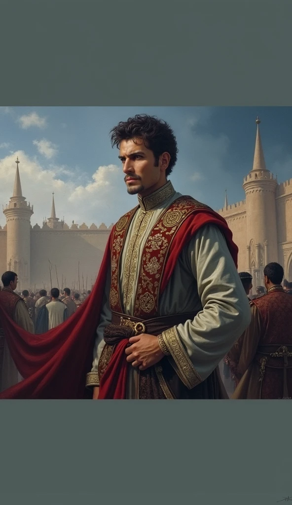 Mahmud bin Subkatgin was born in 971 AD, in the city of Ghazni. From a young age, he was groomed for leadership, learning the art of governance and military strategy."
