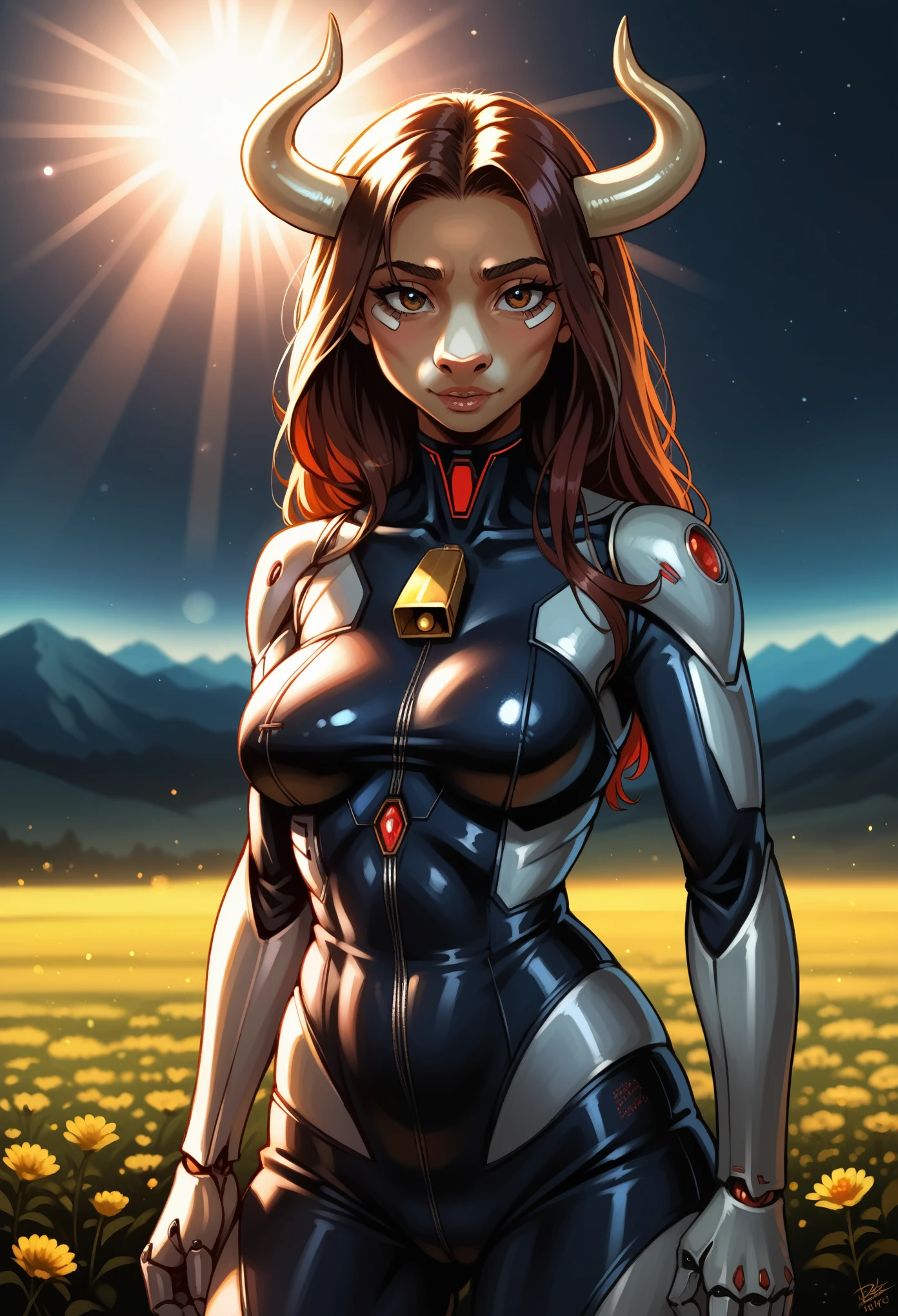 score_9, score_8_up, score_7_up, score_6_up, score_5_up, score_4_up, BREAK source_furry, source_anthro, source_anime, rating_safety, 
High detail, film, cinematic, realistic, masterpiece, THICC sexy girl, breasts, cyberpunk, cyborg, cow furry, jewels, long detailed hair, (luxury clothes), solo, horns, brown fur, 3d octane render, cgi, photorealistic, redshift, unrealistic lighting,high detail, realistic, masterpiece, absurdres, best quality, HDR, high quality, high-definition, extremely detailed, 8k wallpaper, intricate details, 8K uhd, Full-HD, (realistic photo:1.2), contrast, harsh lighting, cinematic lighting, natural lighting, hard light, backlighting, ray tracing, global illumination, ambient occlusion, depth of field, Field of View, lens flare, bloom, stunning environment, Rim Lighting, Soft Lighting, Accent Lighting