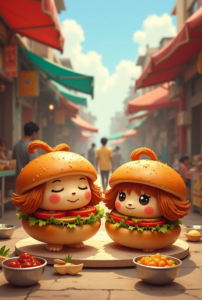 BTS SUGA AND JIMIN AS VADA PAV
