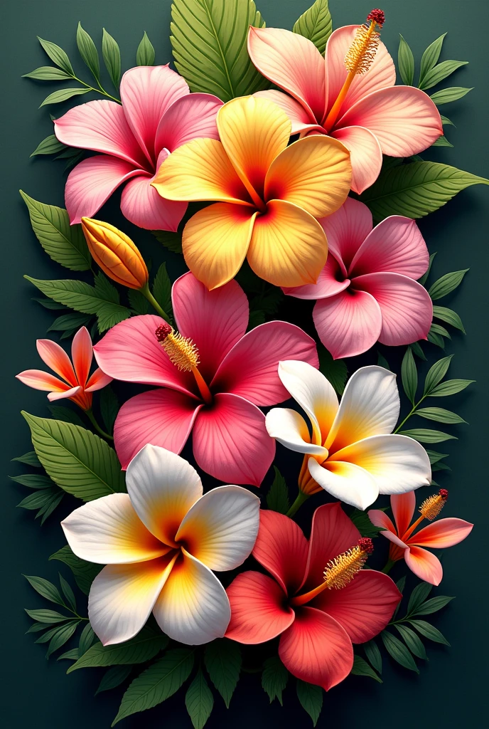 Hawaiian floral 