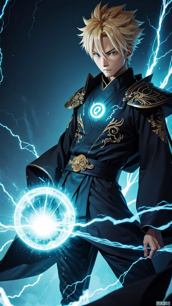 zenitsu in his thunder breathing master form