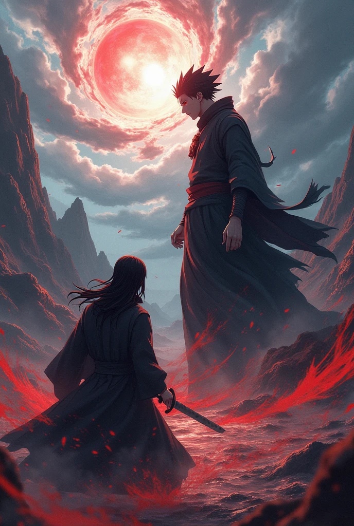 Madara with hashirama
