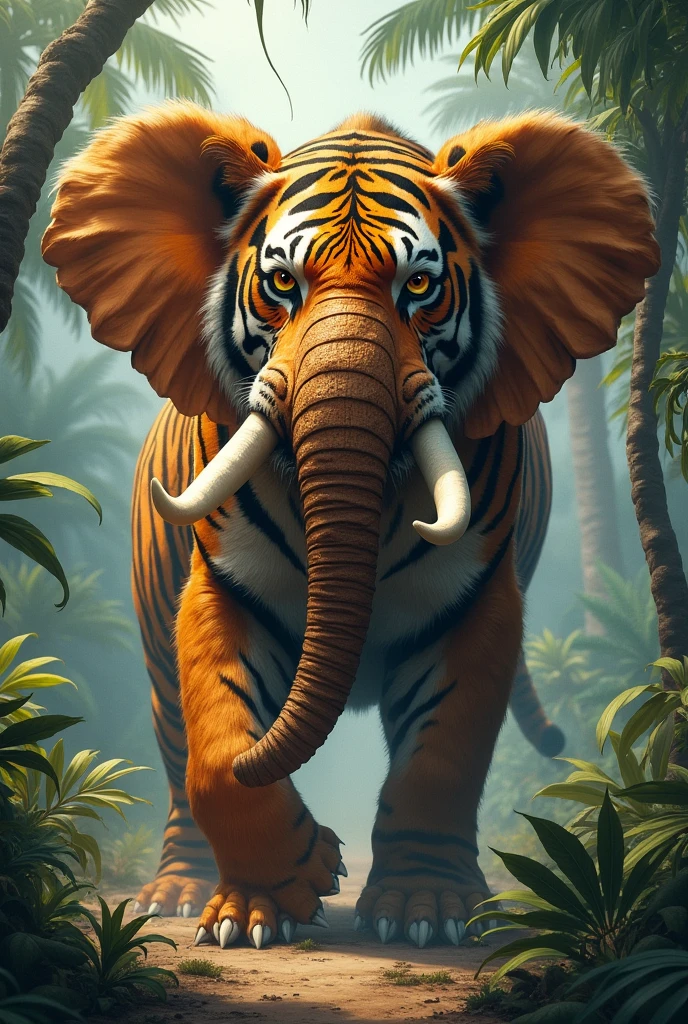 Tiger elephant hybrid