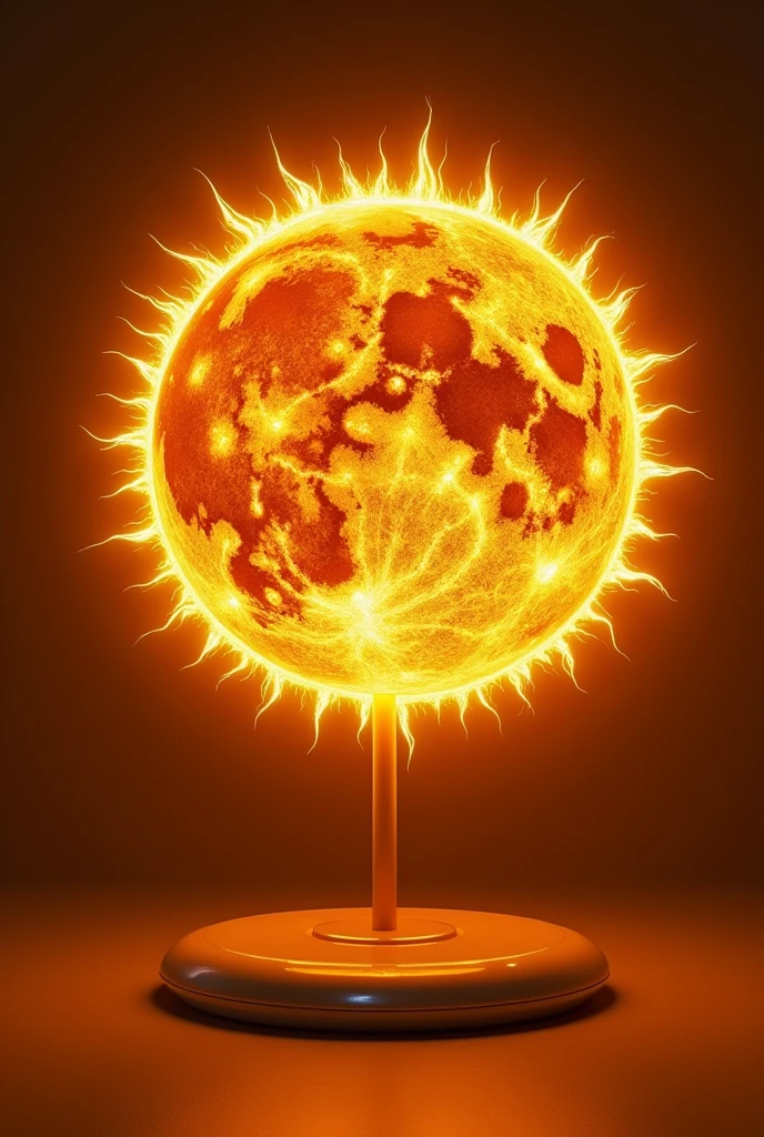 Create a sun-shaped projector