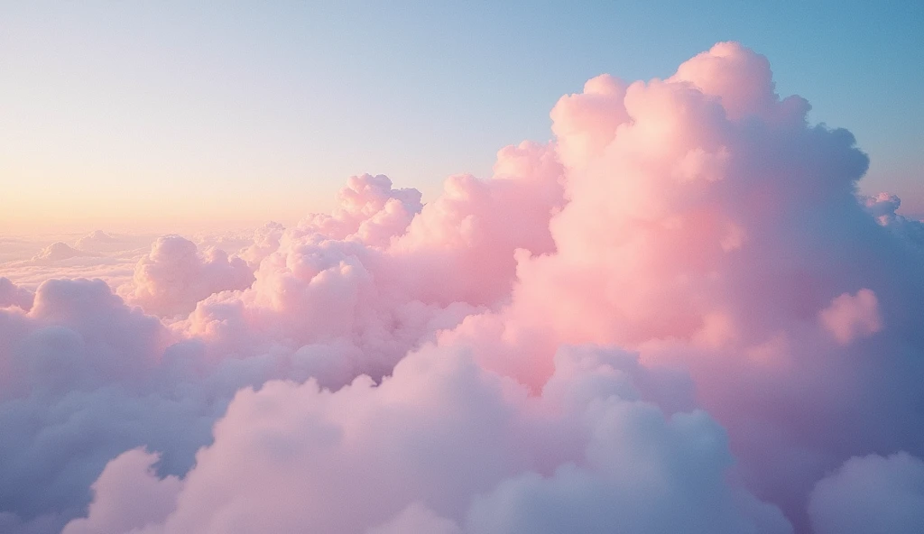 home, pastel colors, Above the cotton candy clouds, Surreal atmosphere, RAW photos, 35mm