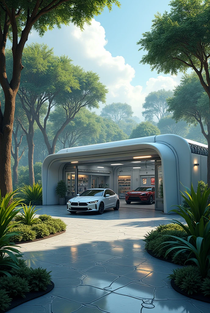 Zoo, auto parts shop 2024
