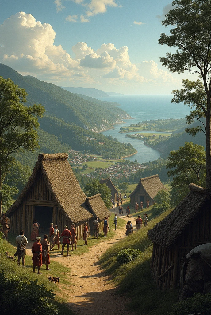 During the 16th century the English made some attempts to colonize North America. 