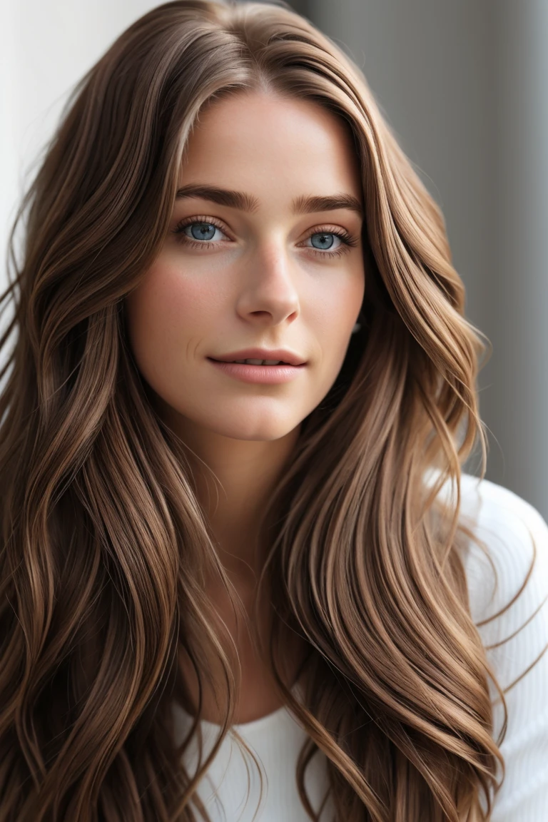 1 personne, (realistic:1), brown-hair, Longhaire, Iris, blissful