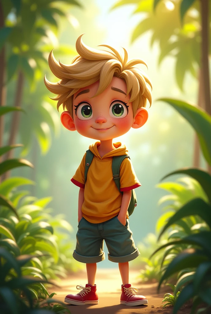 One boy