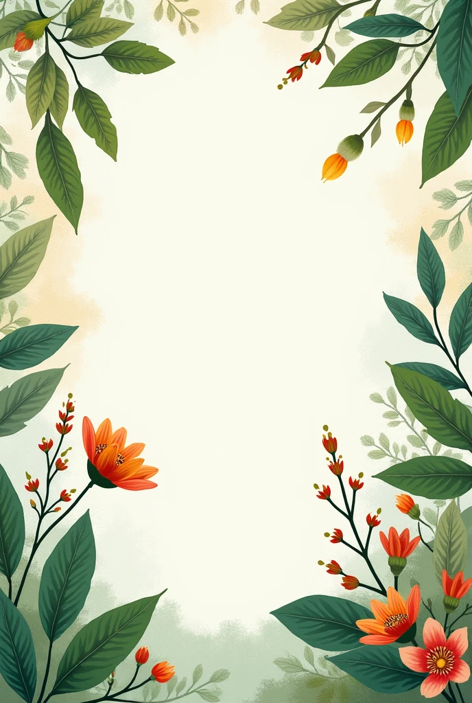 Make an informative folder in A4 format about medicinal plants and their benefits