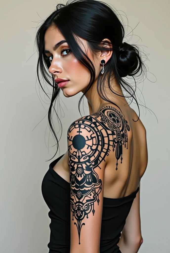 Tattoo woman
