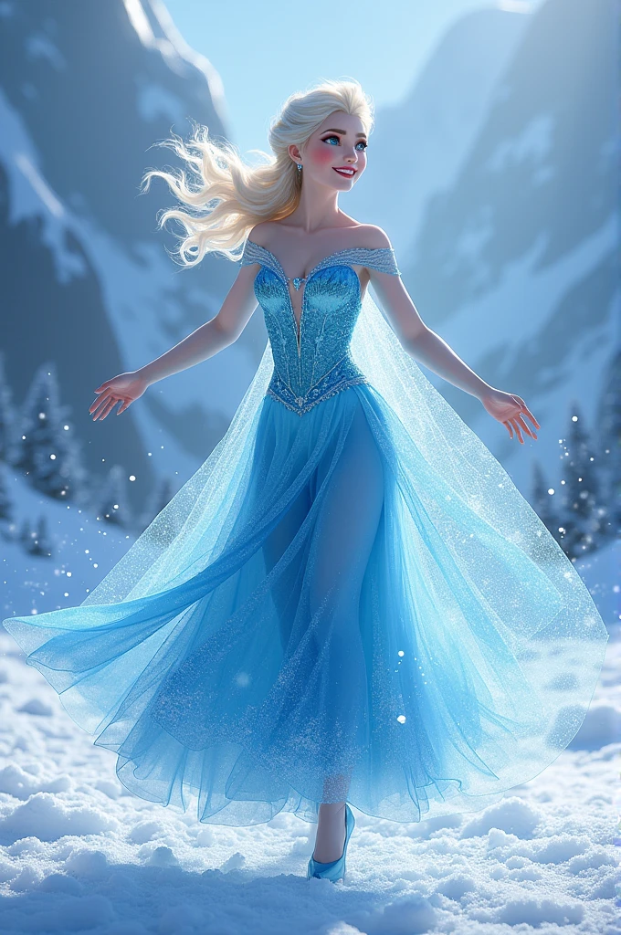 Elsa dancing