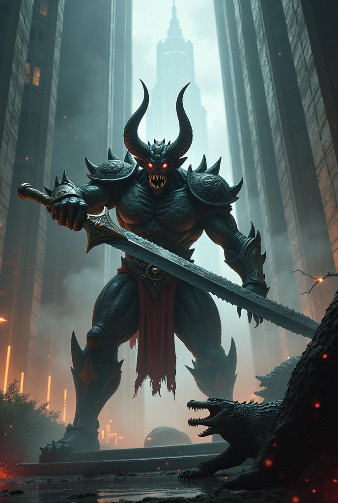Sword Demon, Marriott, Noxus, Crocodile, Bear, Giant