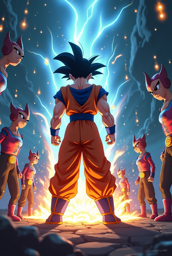 goku vs among us