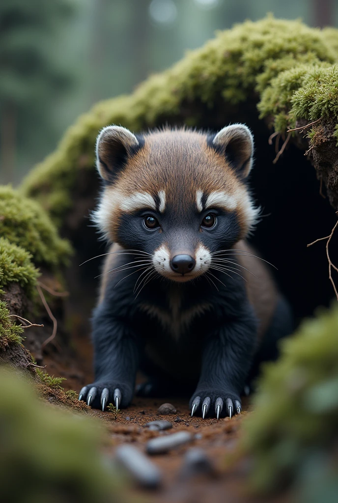 Baby wolverine