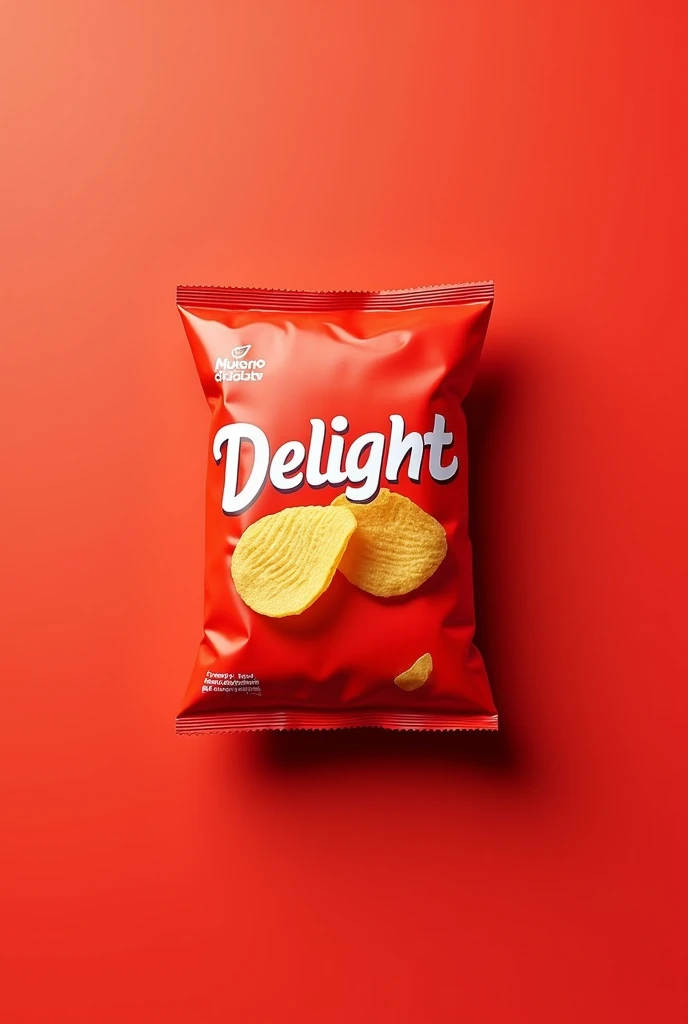 Chips paket Chips name Delight red colour
