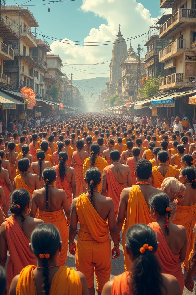 How would everyone in the world look if they were Hindus?