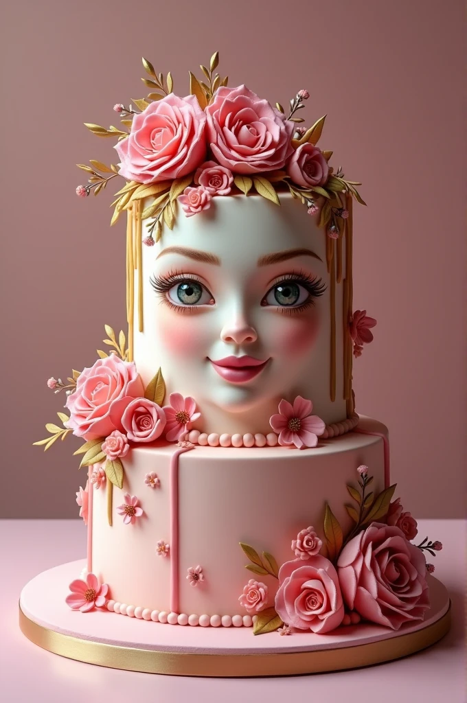 ((best quality)), ((masterpiece)), (detailed), perfect face
Design a cake long for a business girl named candiru who bakes cake