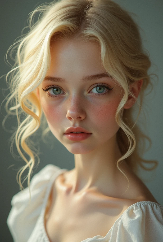 A beautiful, sweet girl, 1girl, beautiful detailed eyes, beautiful detailed lips, extremely detailed eyes and face, long eyelashes, delicate facial features, soft glowing skin, adorable expression, flowing hair, angelic, ethereal, (best quality,4k,8k,highres,masterpiece:1.2),ultra-detailed,(realistic,photorealistic,photo-realistic:1.37),vibrant colors, soft lighting, serene atmosphere, dreamlike, whimsical