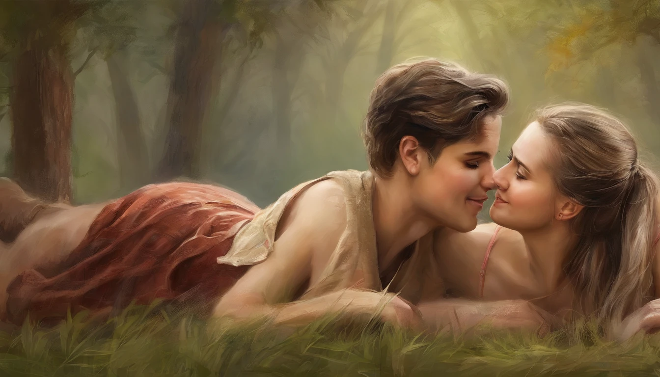 1girl, 1boy, couple, extremely detailed, ambient soft lighting, 4k, perfect detailed eyes, perfect detailed face, perfect lighting, high school, bending over, naughty, spanking, panties, photorealistic, masterpiece, cinematic lighting, soft focus, intricate details, warm color tones, glowing skin, beautiful expressions