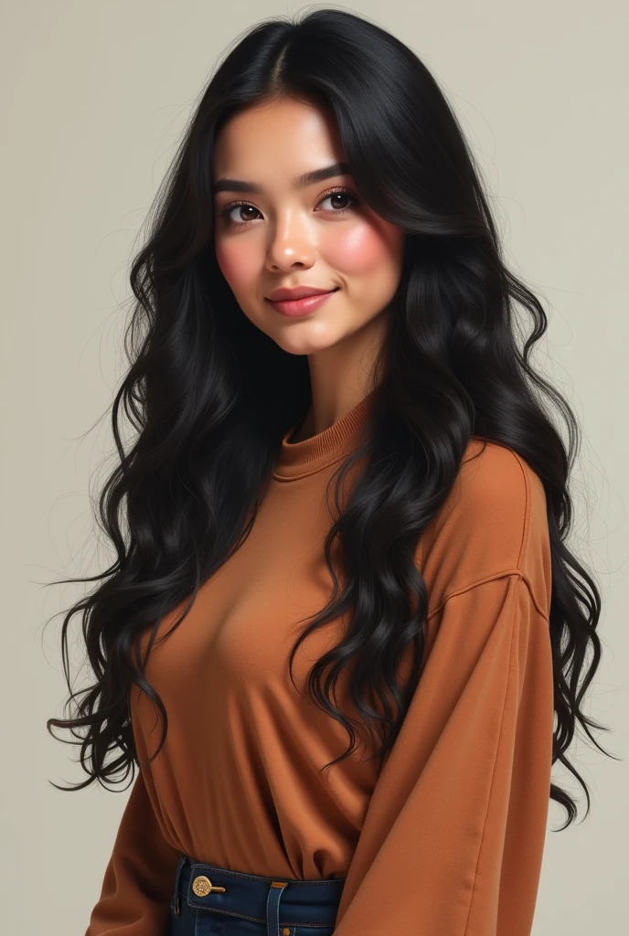 I want to create a real girl image whose physical stats are as follows Height (approx.) in centimeters- 170 cm
in meters- 1.70 m
in feet inches- 5’ 7”
Eye Colour Hazel Brown
Hair Colour black
Age 19 years
Religion muslim
Bust Size: 38inches
Waist Size: 30 inches
Hips Size: 40 inches
Feet/Shoe Size: 8 (US)
Dress Size: 7 (US)
Nationality: American
Race/Ethnicity: White (French Canadian, German, and Irish)