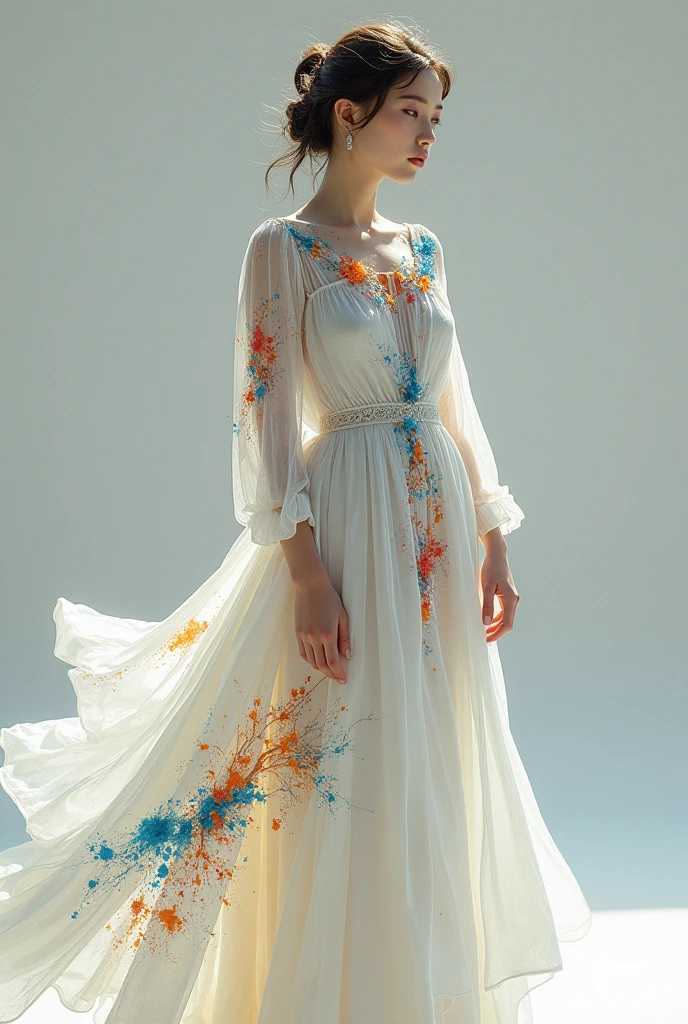 All Stain On Dress white