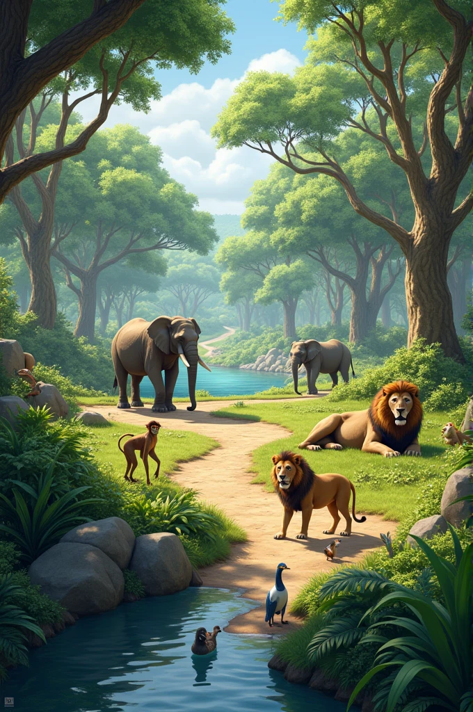park with animals