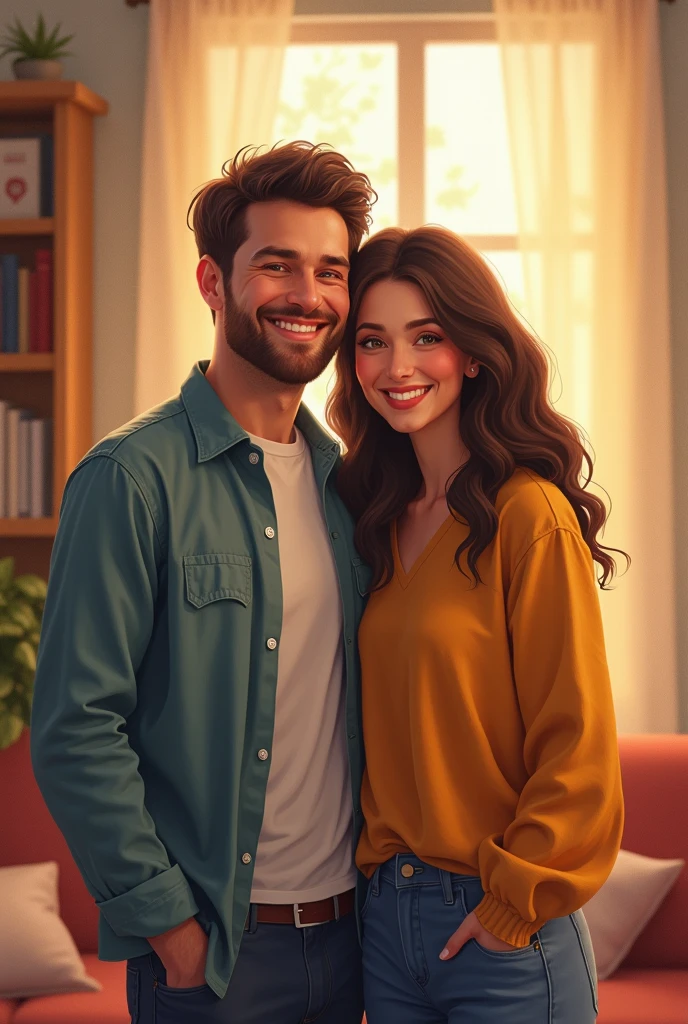 Man and woman friends book cover