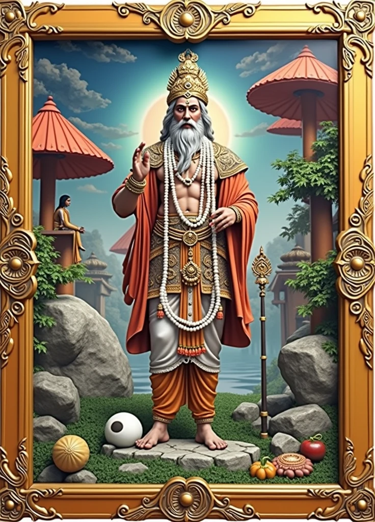 In 3d His chief disciple was Bhaironath,