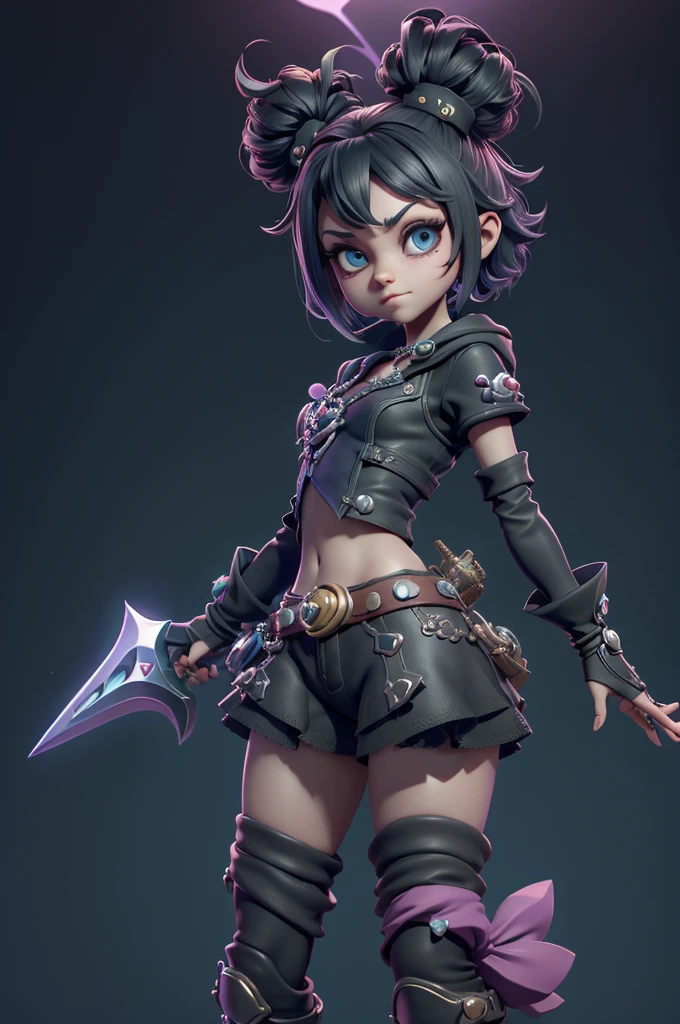 monstros estilos kingdom hearts, baseados em animais,3d style, shadown monster, demons, darkness monster, rayman legends, mickey mouse character style, girl and body, kingdom hearts, malhas leves e quentinhas, cores frias e alegres, portando espada magica, dark mouse in around, (raytrace), peitões,((armas brancas))