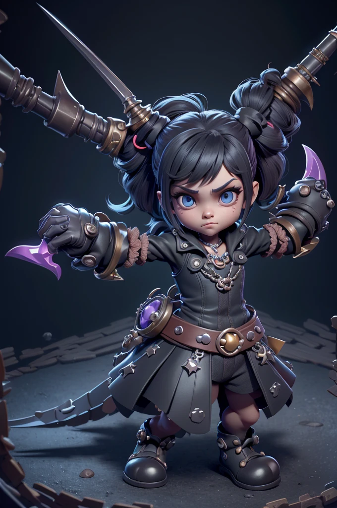 monstros estilos kingdom hearts, baseados em animais,3d style, shadown monster, demons, darkness monster, rayman legends, mickey mouse character style, girl and body, kingdom hearts, malhas leves e quentinhas, cores frias e alegres, portando espada magica, dark mouse in around, (raytrace), peitões,((armas brancas))