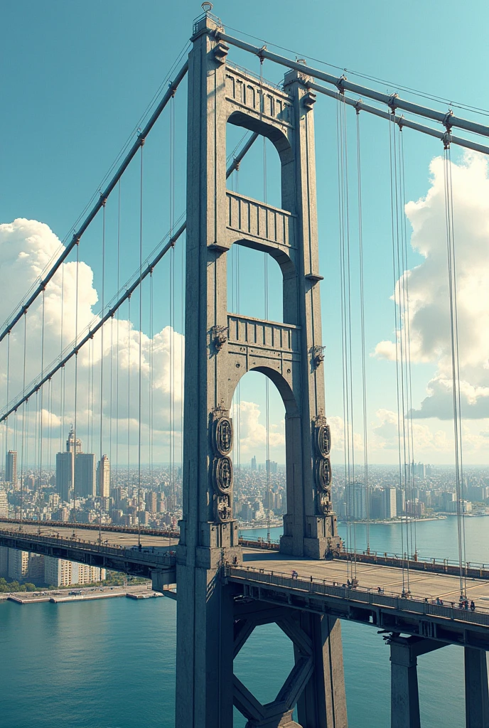 A poster of a hydraulic bridge