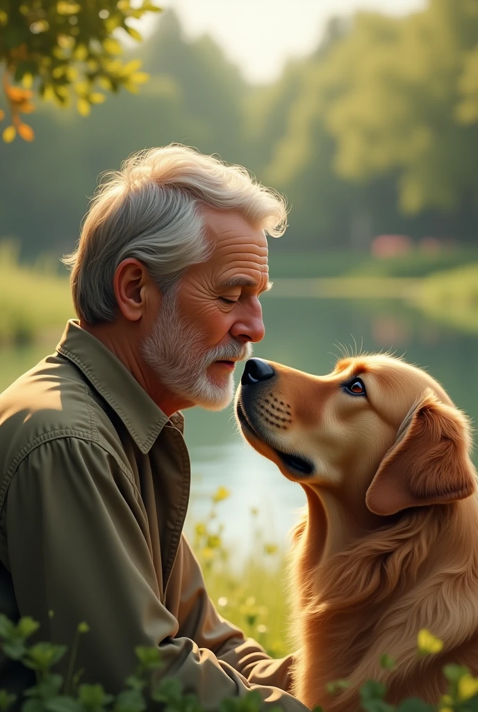 MAN pet dog