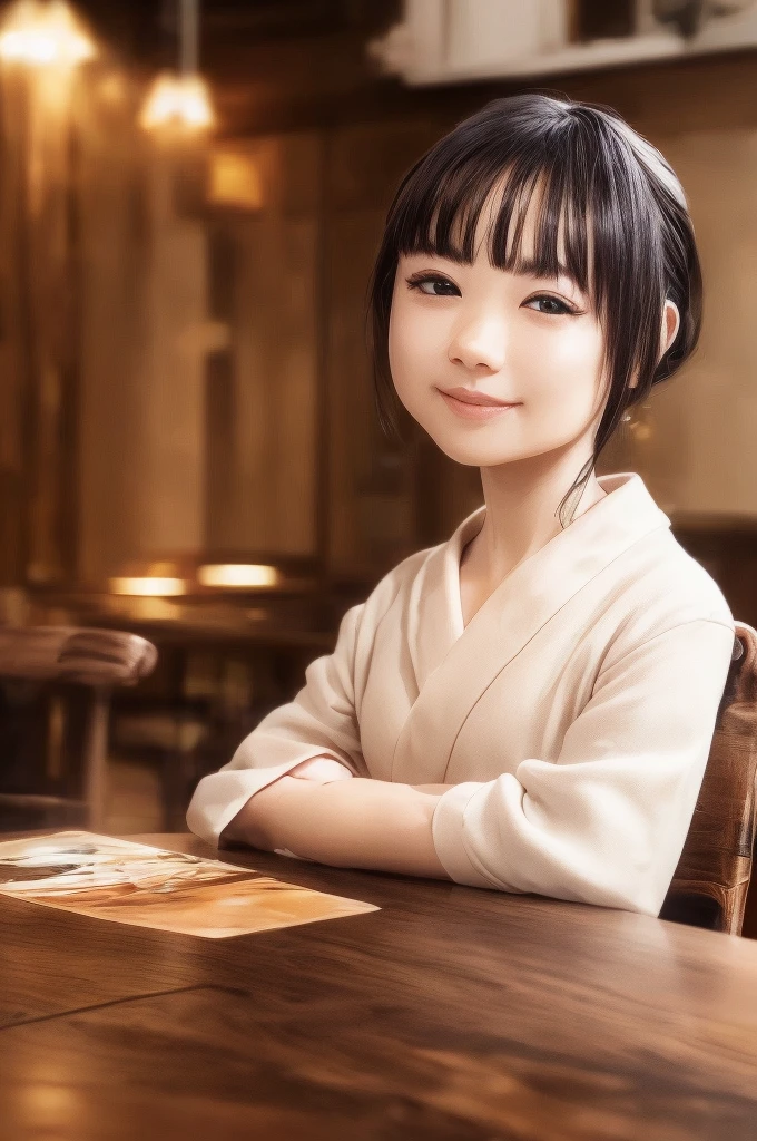 (alone:1.5),(Tabletop:1.5),(Highest quality:1.5),wonderful,beautiful,Highly detailed wallpaper,Highly detailed CG Unity 8K wallpapers,とても繊細でbeautiful目,1 person, White bathrobe,Young face,(make up:1.2)
