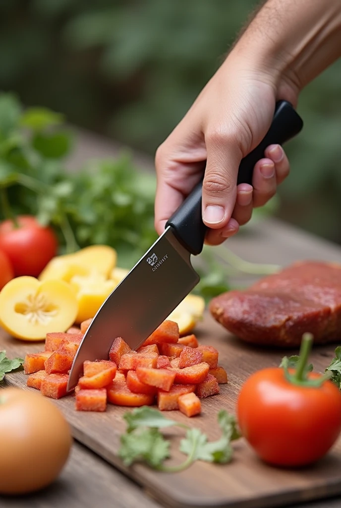 Clever Cutter2 In 1 Knife & Cutting Board Utility Cutter Stainless Steel Ourdoor Smart Vegetable Chops Your Favorite Fruits, Vegetables, Meats, Cheeses & More In Second